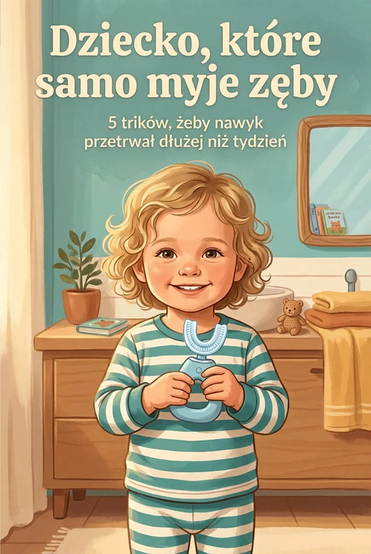 "Dziecko, które samo myje zęby" - 5 trików, żeby nawyk przetrwał dłużej niż tydzień